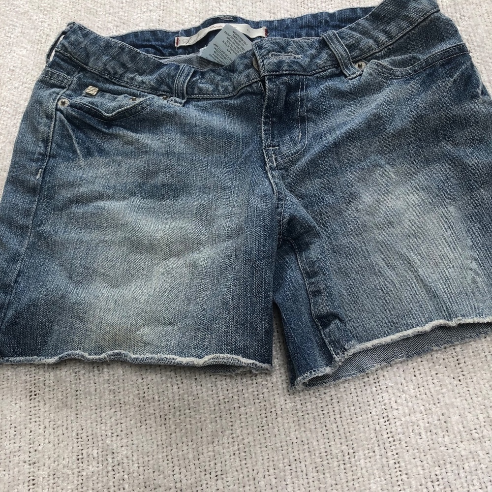 Vintage Brody jeans from bootlegger, cut off jean shorts, size 26